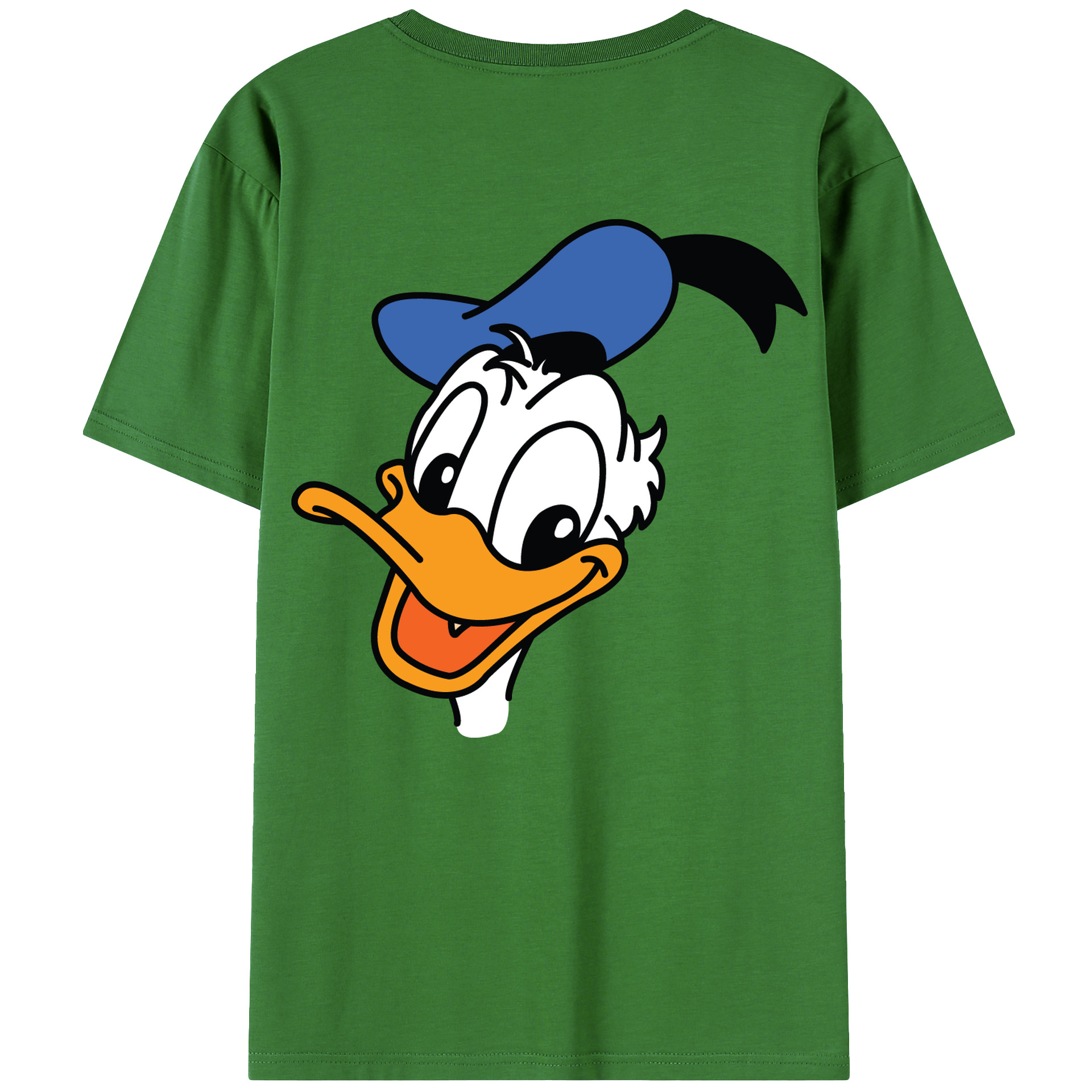 （画像用） ミッキーマウス Mickey Mouse レディース半袖Tシャツ(バックプリント)